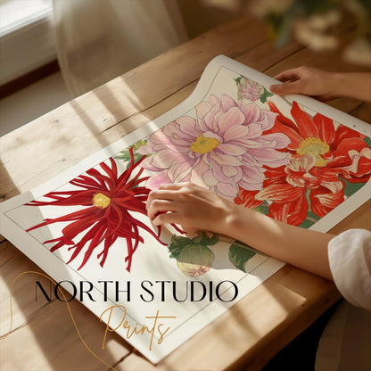 Premium Poster of Beautiful Floral Illustration Artwork Posters