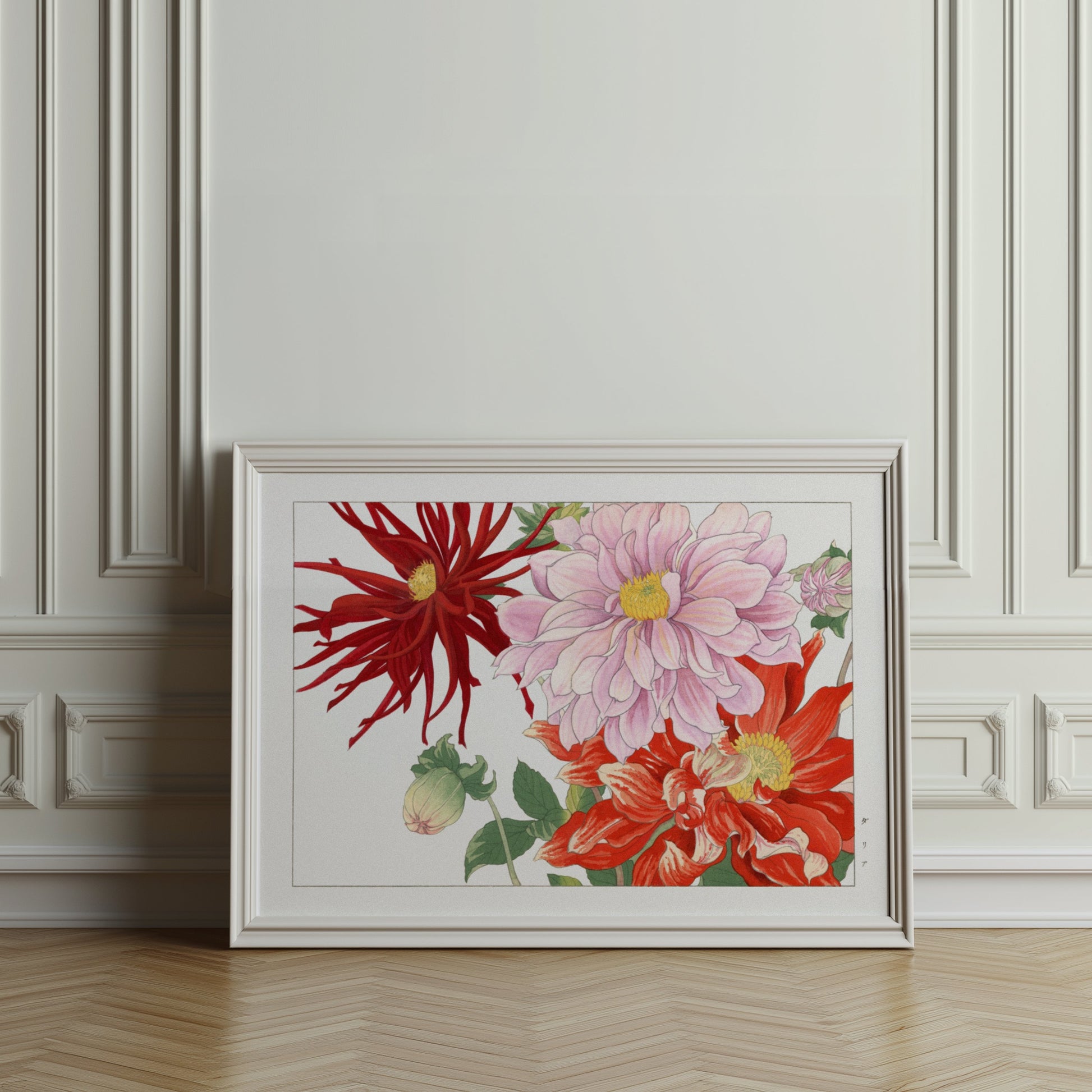 Premium Poster of Beautiful Floral Illustration Artwork Posters