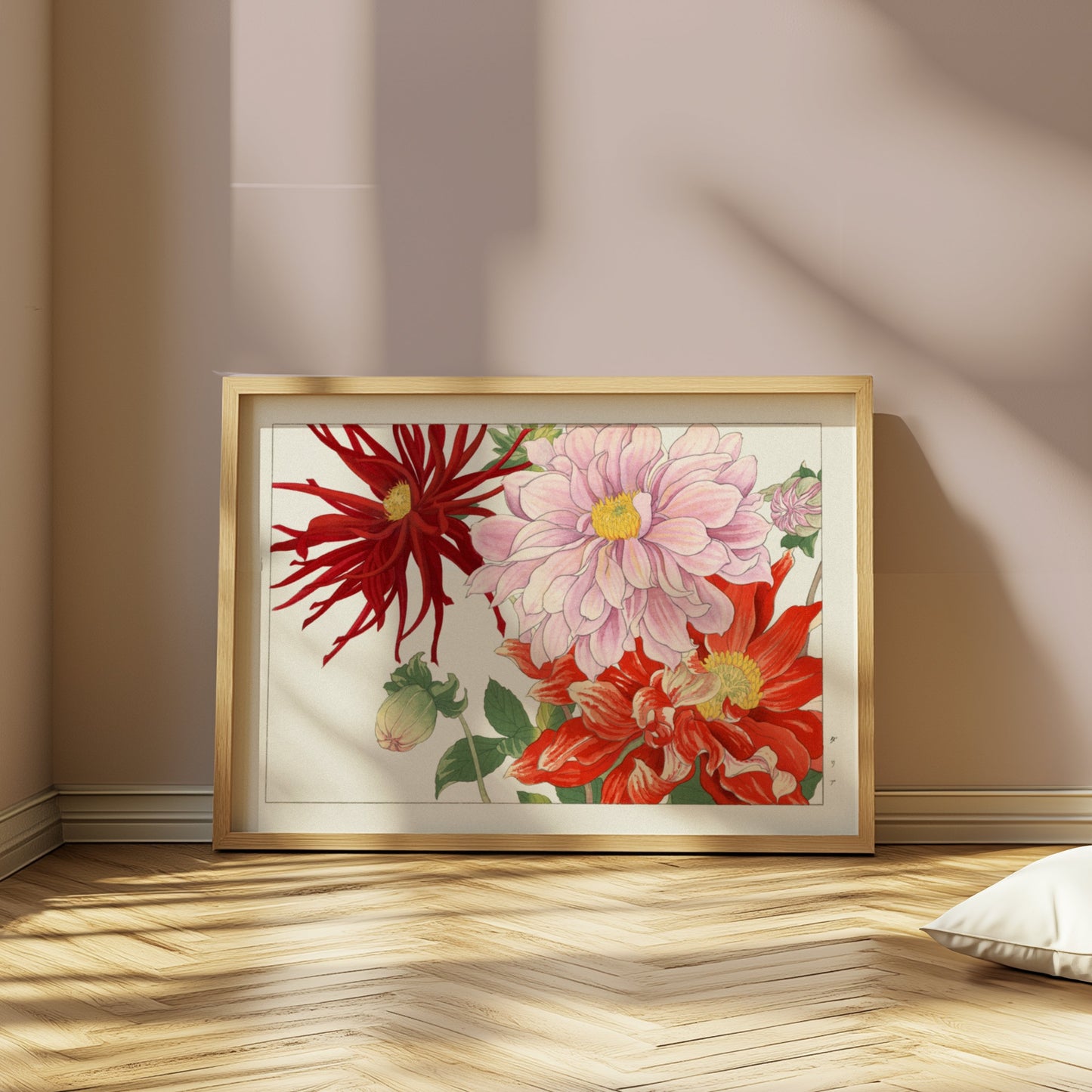 Premium Poster of Beautiful Floral Illustration Artwork Posters