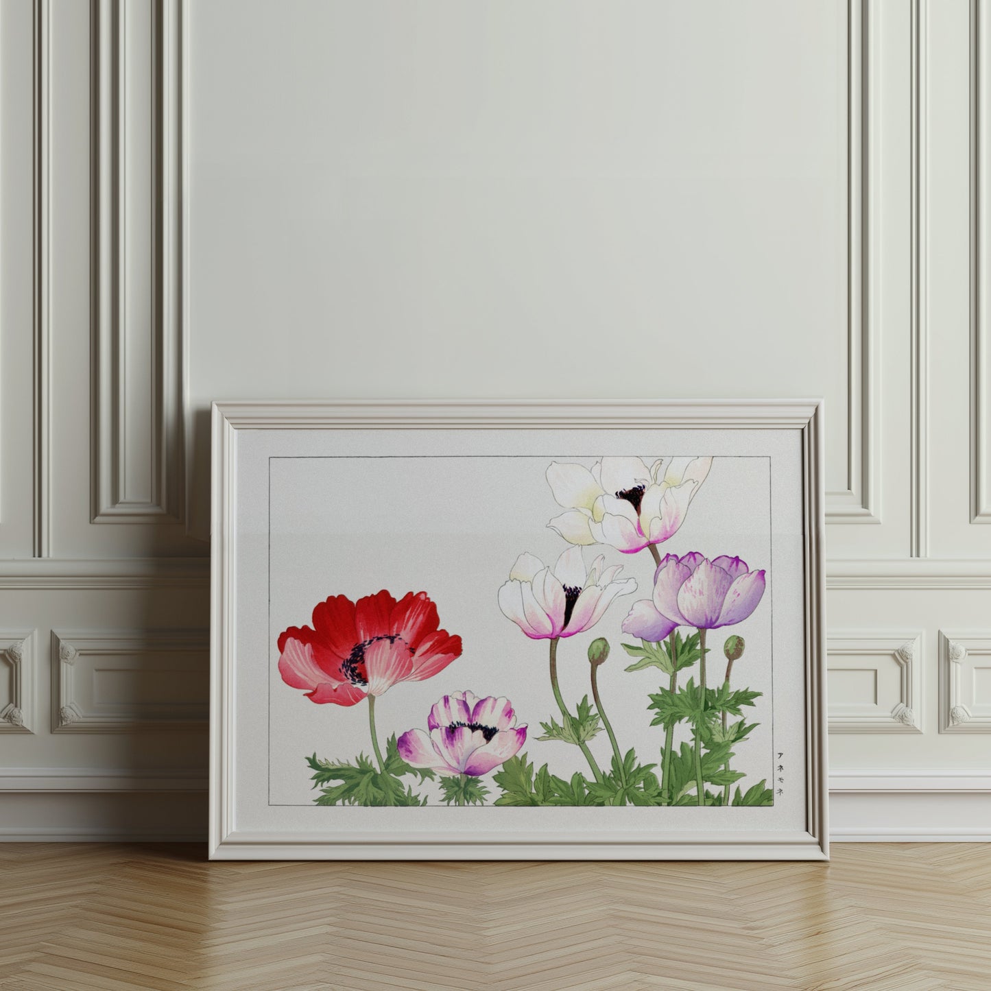 Premium Poster of Beautiful Floral Japanese Artwork Posters