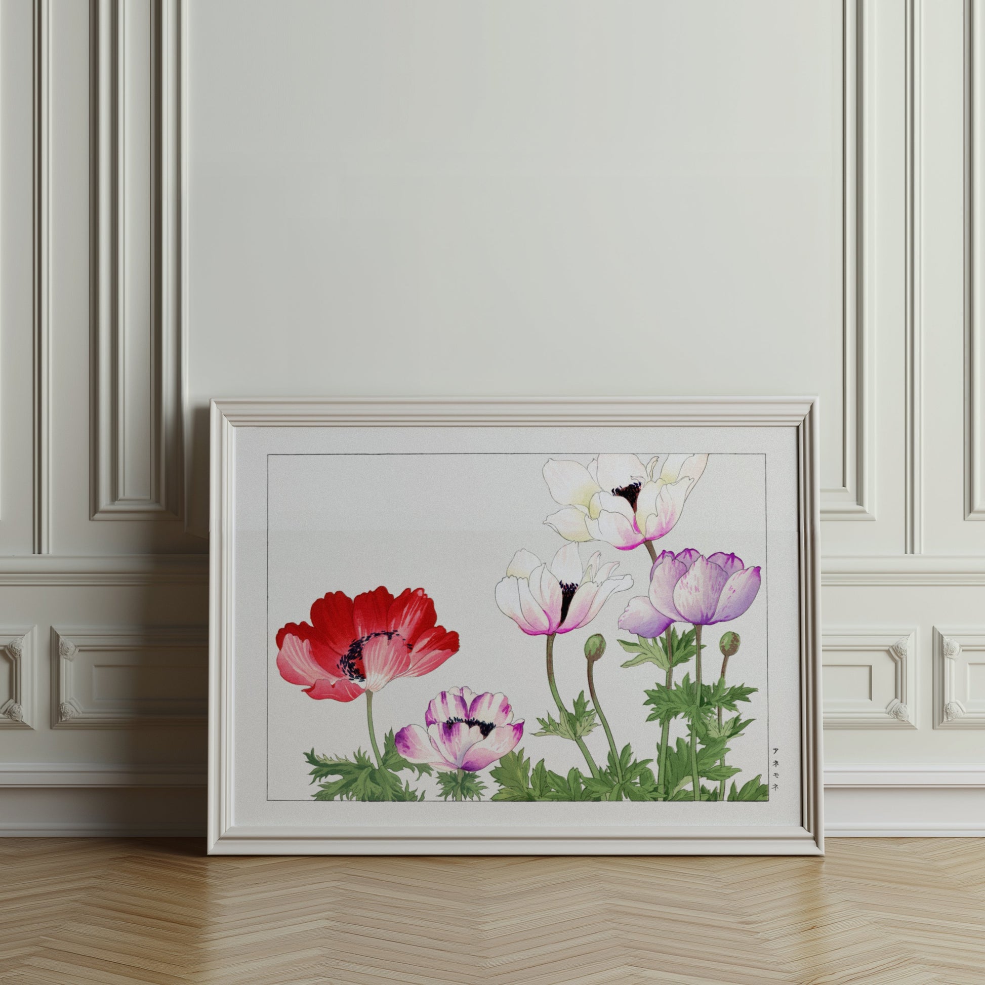 Premium Poster of Beautiful Floral Japanese Artwork Posters