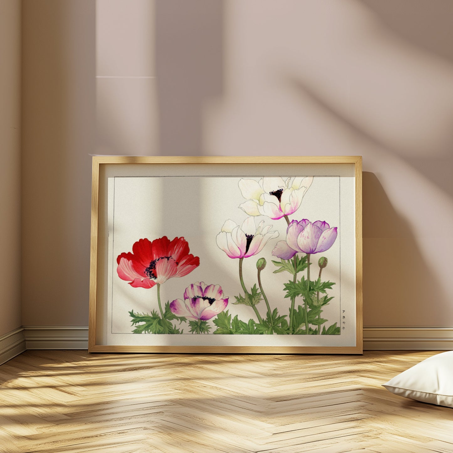 Premium Poster of Beautiful Floral Japanese Artwork Posters