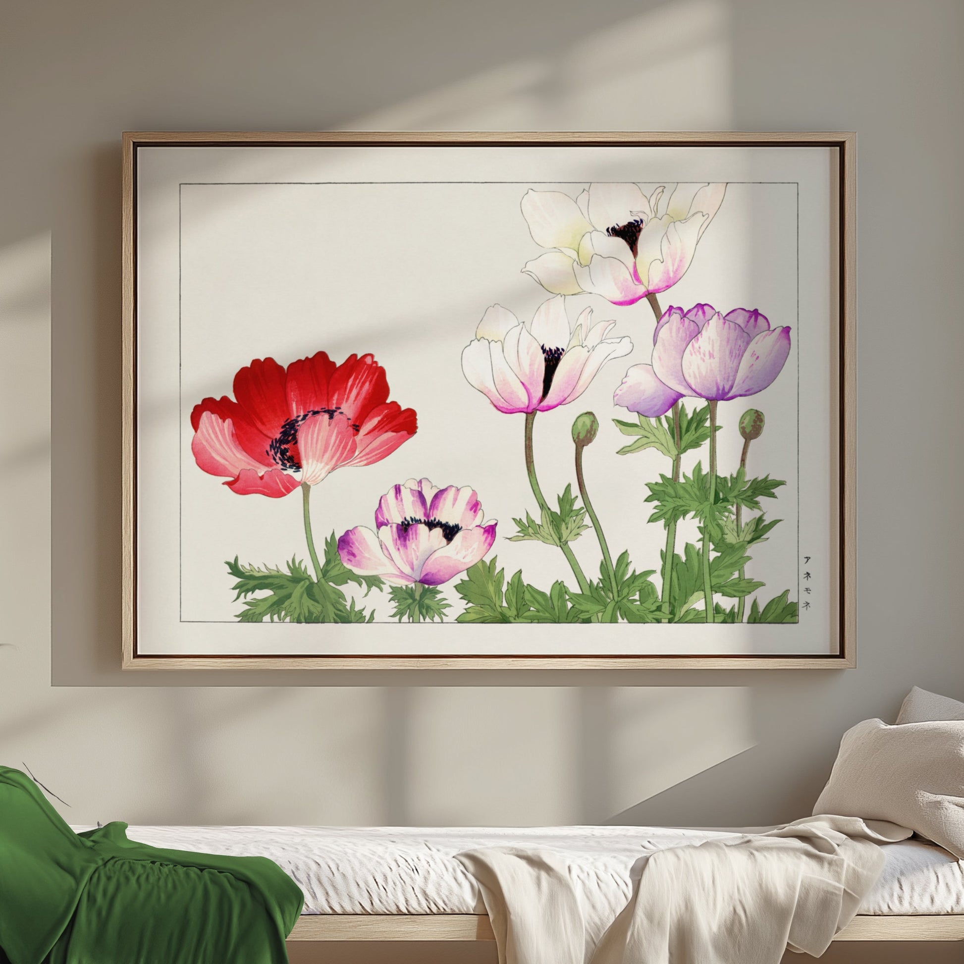 Premium Poster of Beautiful Floral Japanese Artwork Posters