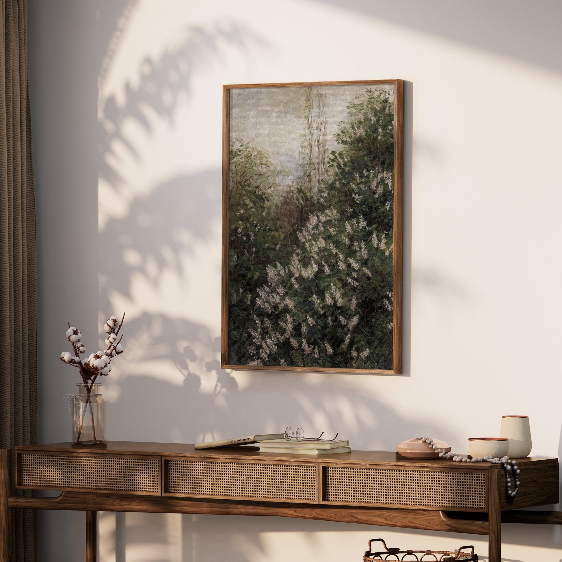 Premium Poster of Beautiful Floral Landscape Artistic Painting Posters