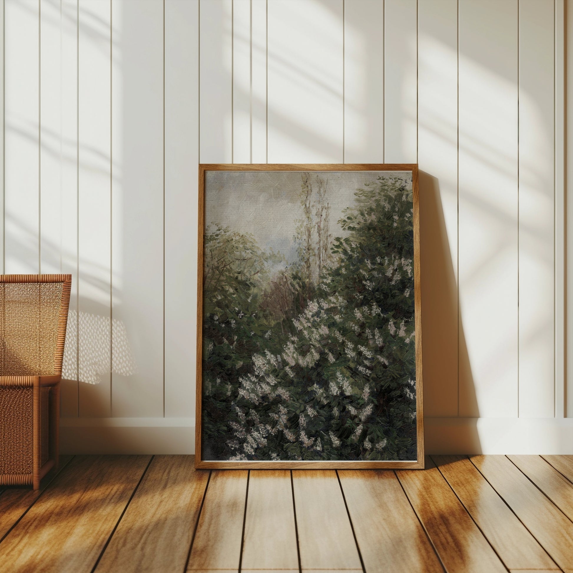 Premium Poster of Beautiful Floral Landscape Artistic Painting Posters