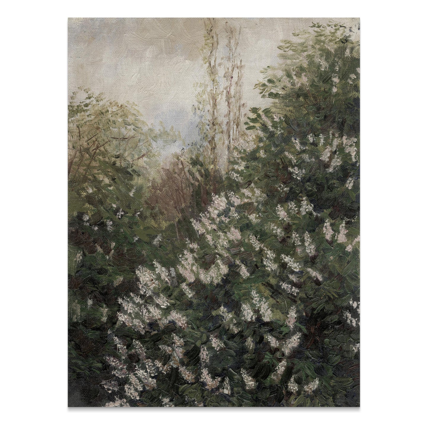 Premium Poster of Beautiful Floral Landscape Artistic Painting Posters