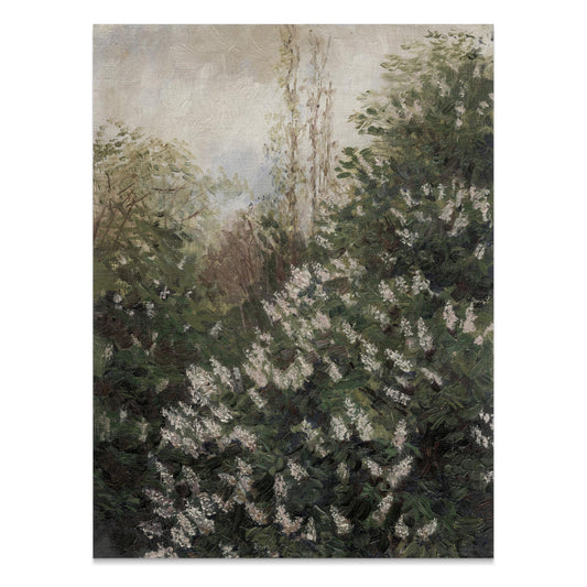 Premium Poster of Beautiful Floral Landscape Artistic Painting Posters