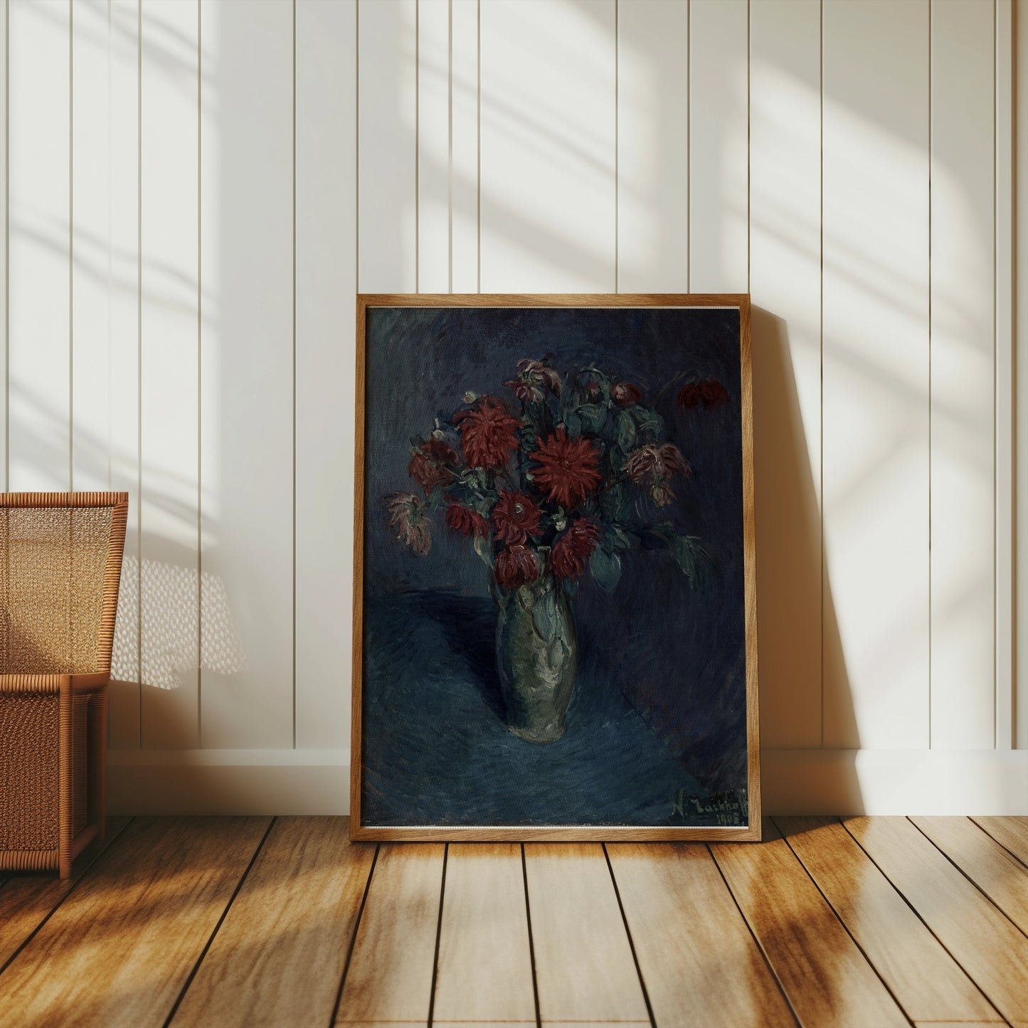 Premium Poster of Beautiful Floral Still Life Vase Art Print Posters