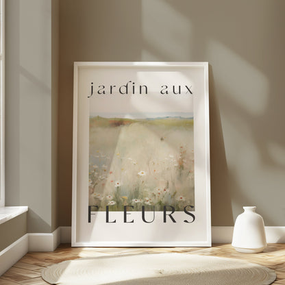Premium Poster of Beautiful Garden Flowers Nature Scene Posters