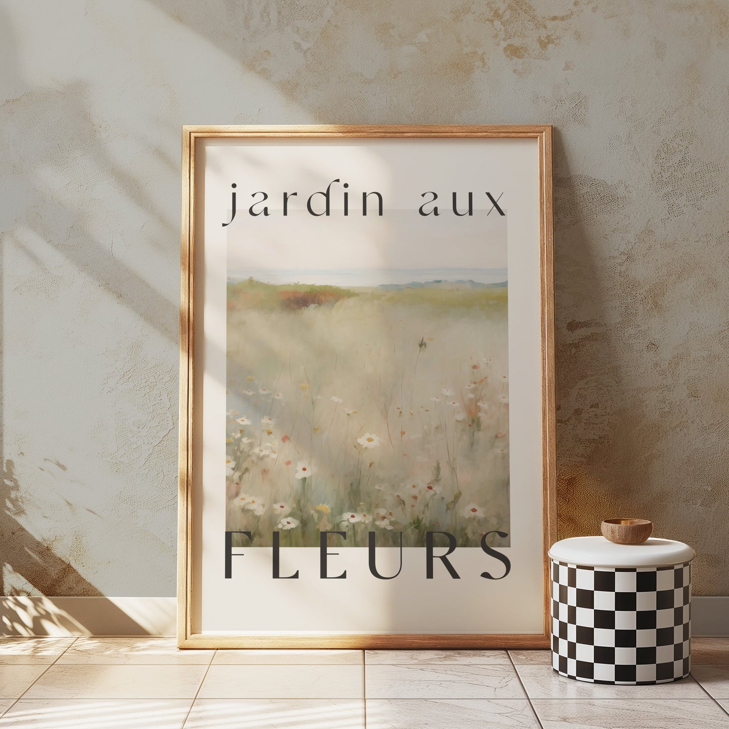 Premium Poster of Beautiful Garden Flowers Nature Scene Posters