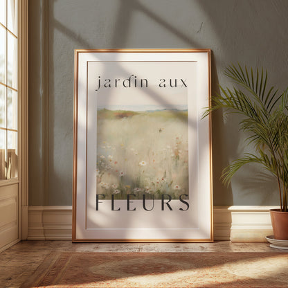 Premium Poster of Beautiful Garden Flowers Nature Scene Posters