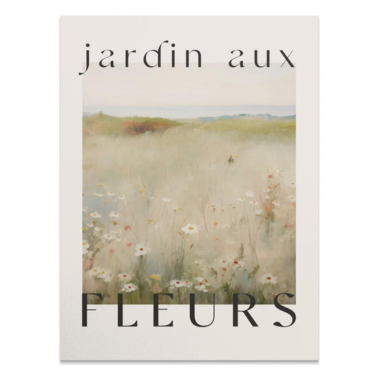 Premium Poster of Beautiful Garden Flowers Nature Scene Posters