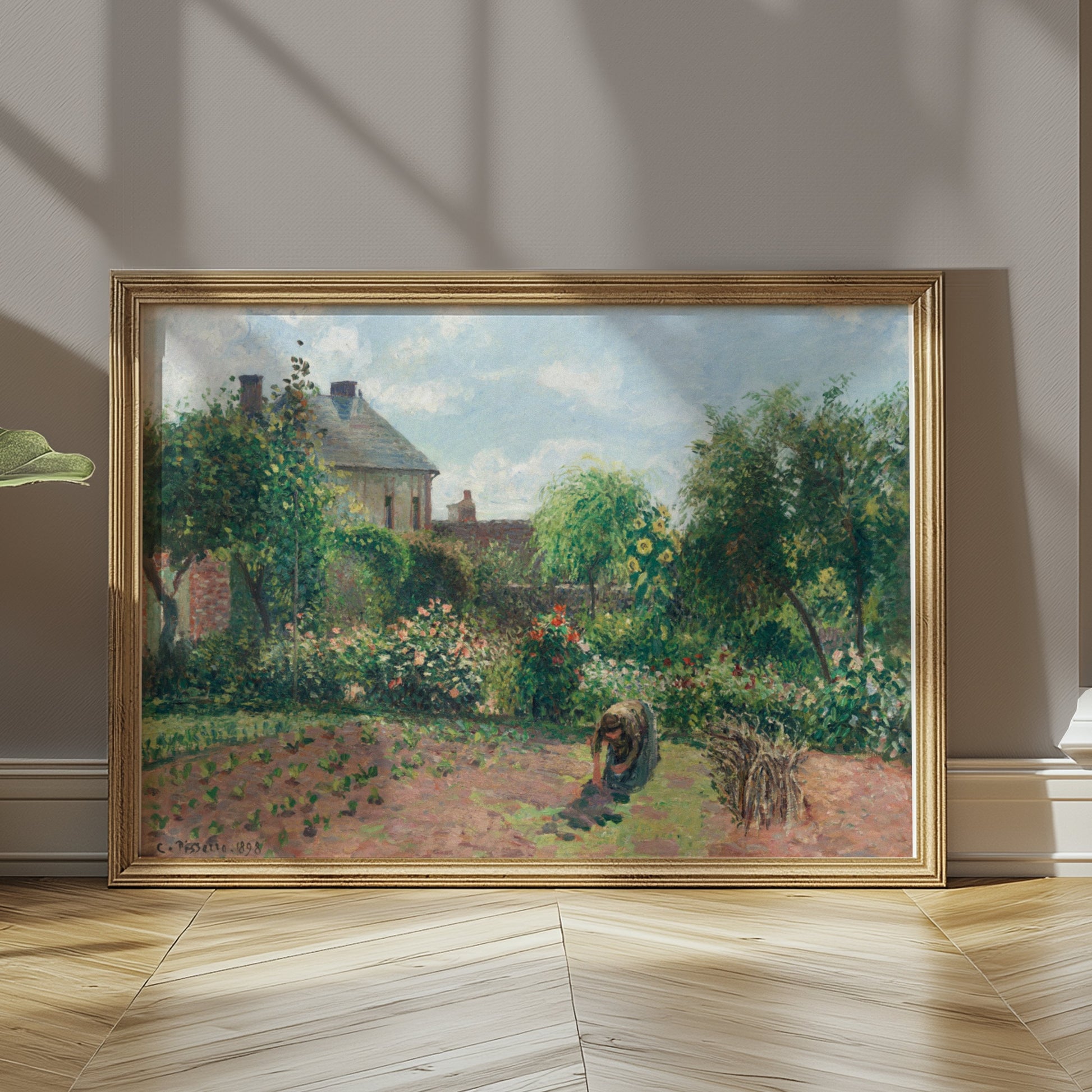 Premium Poster of Beautiful Garden Landscaping Artwork Posters