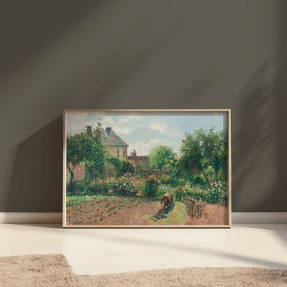 Premium Poster of Beautiful Garden Landscaping Artwork Posters