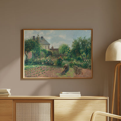 Premium Poster of Beautiful Garden Landscaping Artwork Posters
