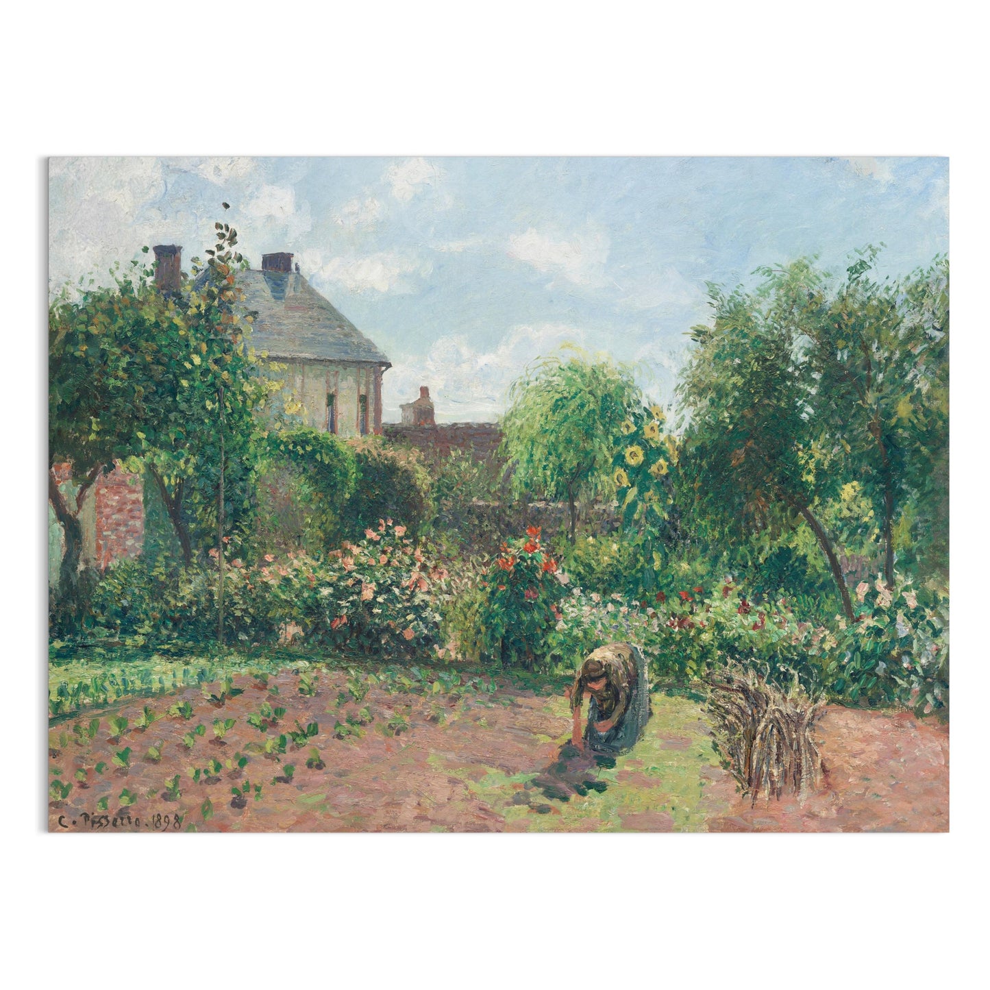Premium Poster of Beautiful Garden Landscaping Artwork Posters
