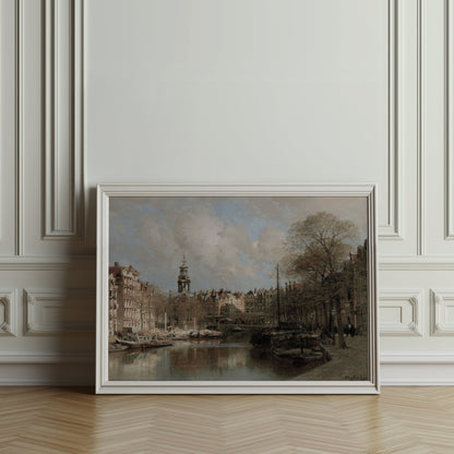 Premium Poster of Beautiful Historic European Cityscape Art Posters