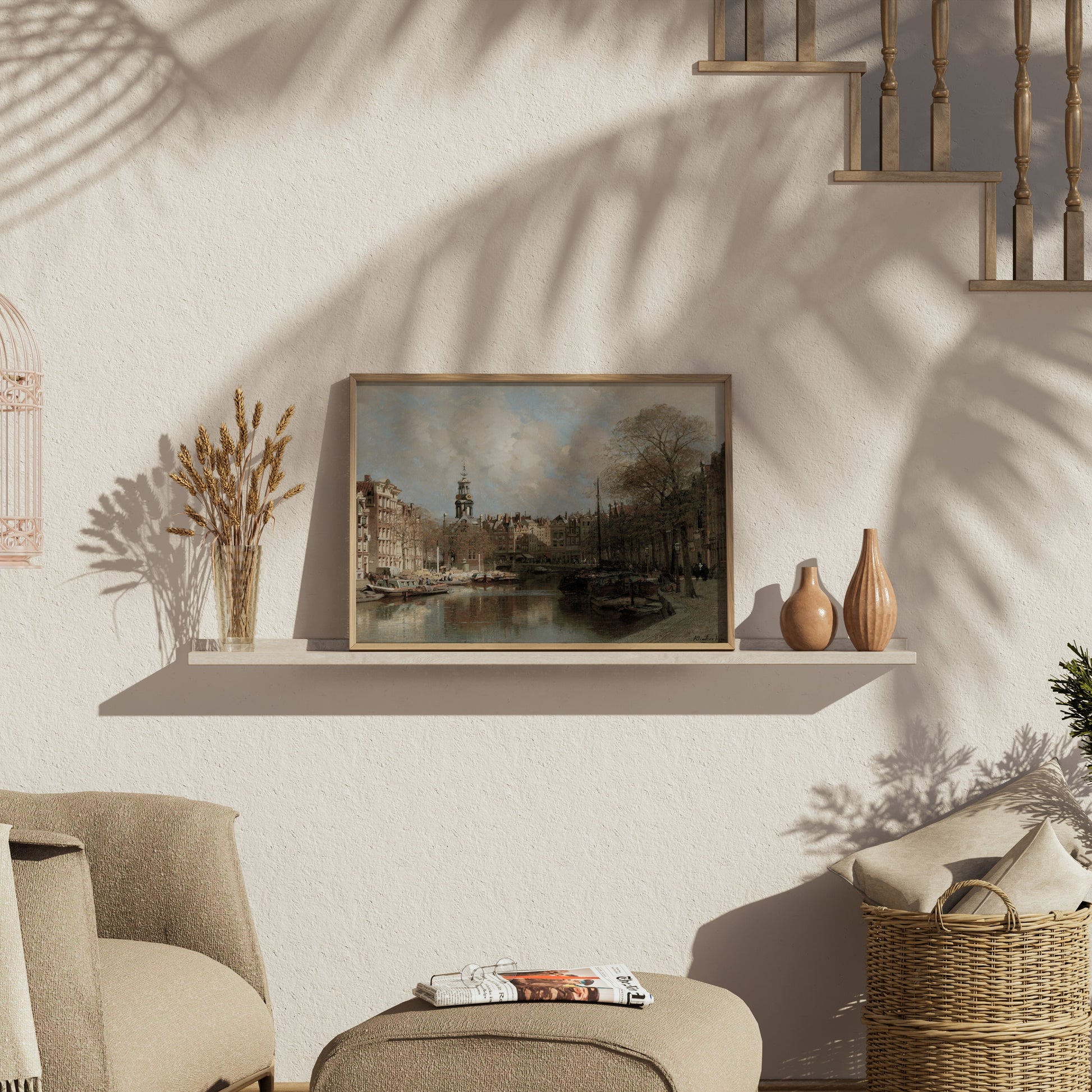 Premium Poster of Beautiful Historic European Cityscape Art Posters
