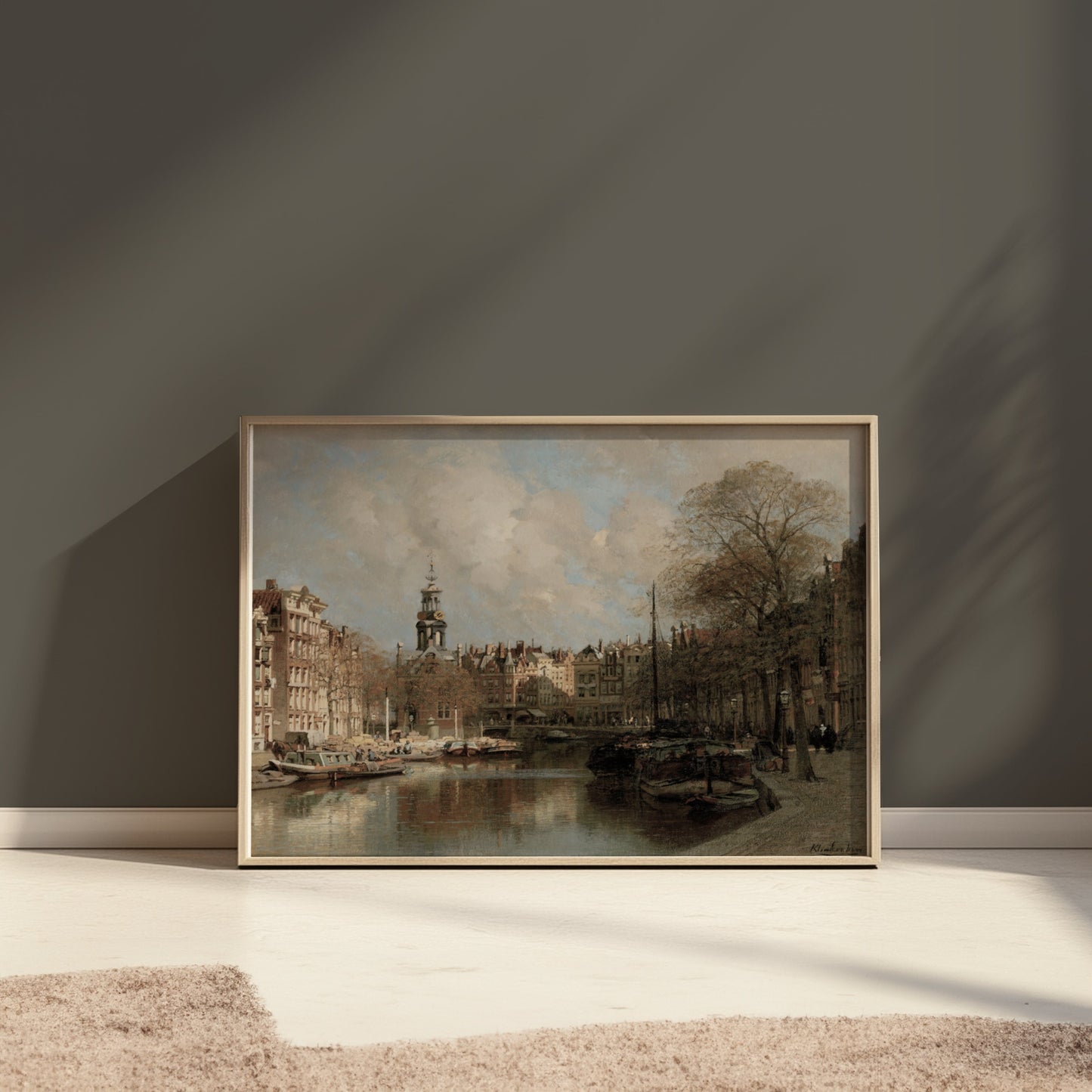 Premium Poster of Beautiful Historic European Cityscape Art Posters