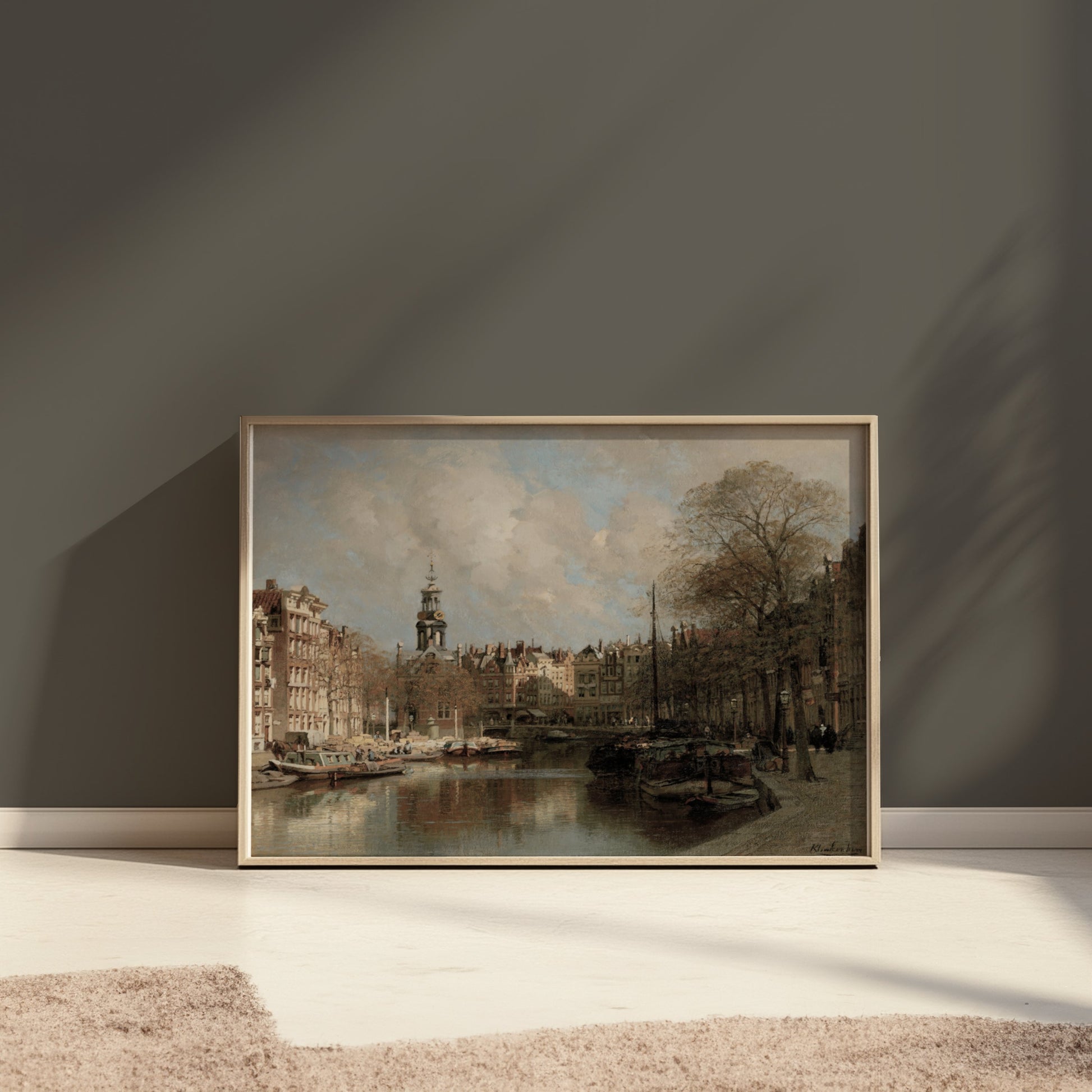 Premium Poster of Beautiful Historic European Cityscape Art Posters