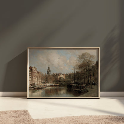 Premium Poster of Beautiful Historic European Cityscape Art Posters
