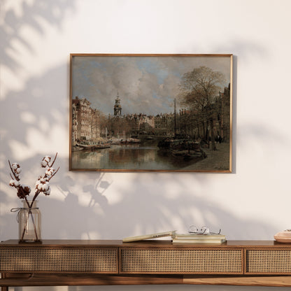 Premium Poster of Beautiful Historic European Cityscape Art Posters