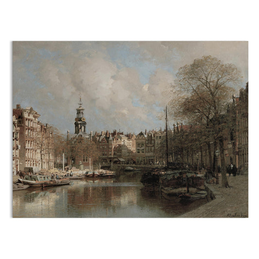 Premium Poster of Beautiful Historic European Cityscape Art Posters