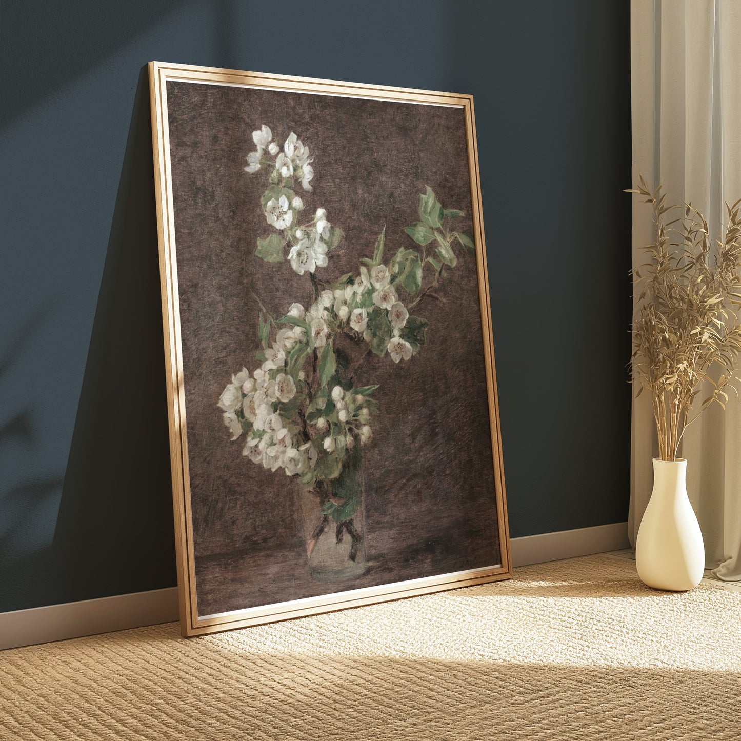 Premium Poster of Beautiful Illustration of Blossoming Flowers Posters