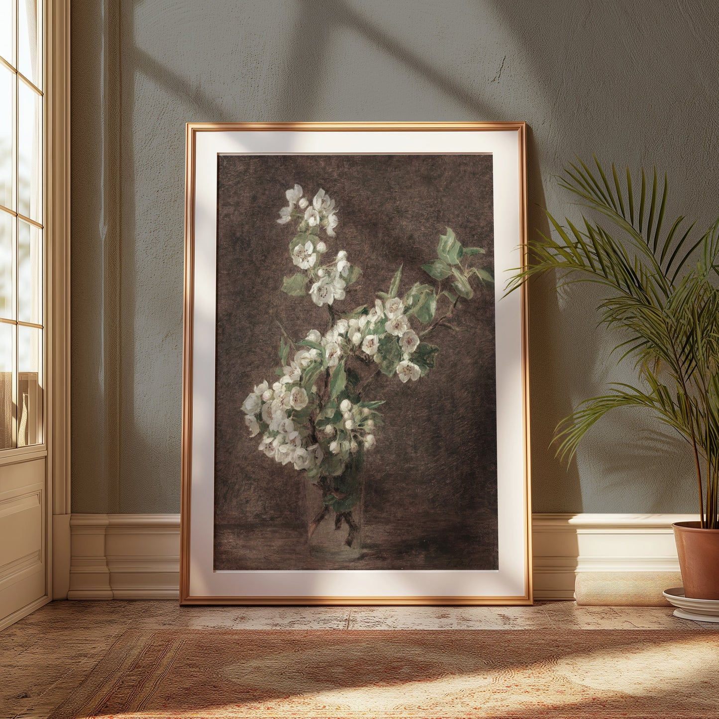 Premium Poster of Beautiful Illustration of Blossoming Flowers Posters