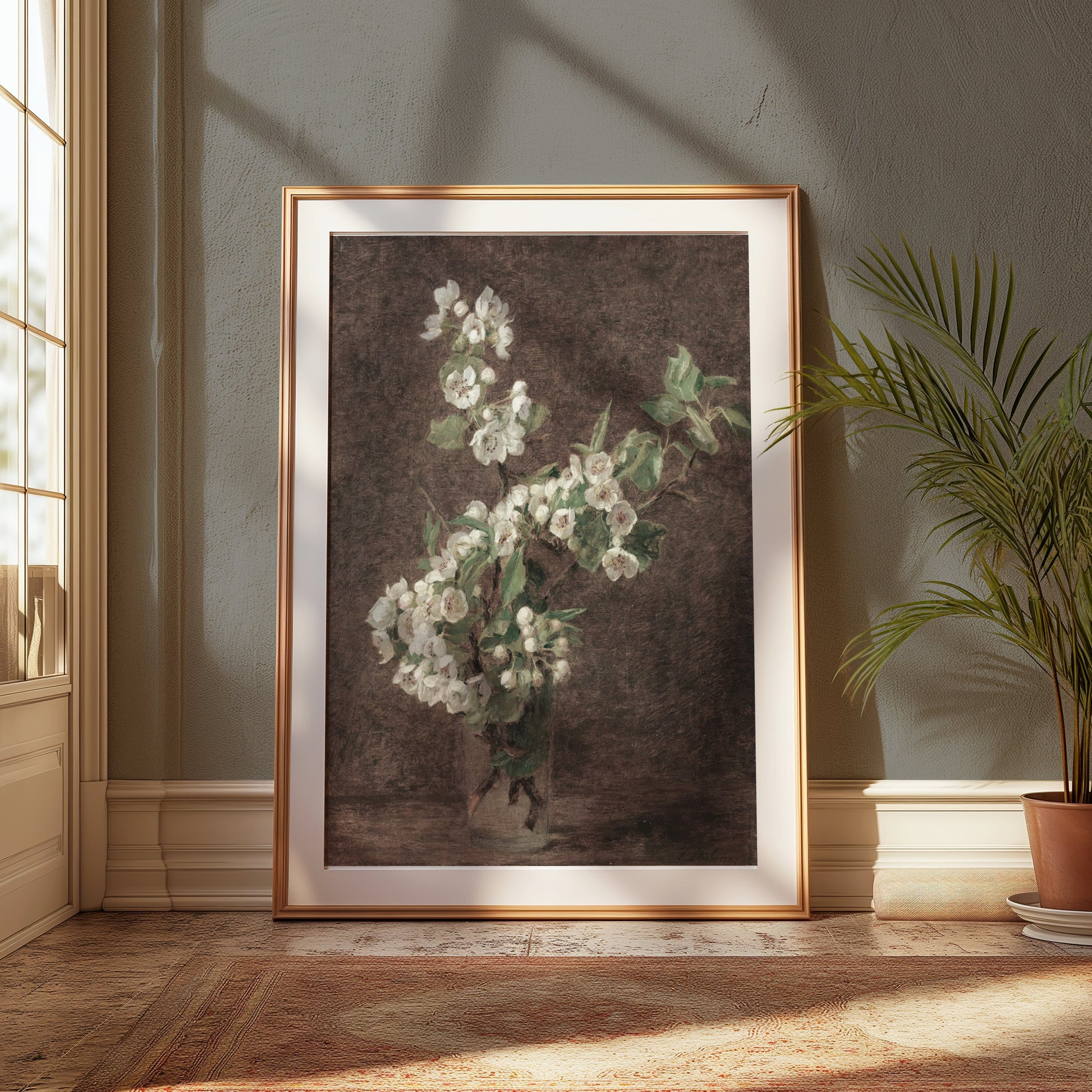 Premium Poster of Beautiful Illustration of Blossoming Flowers Posters