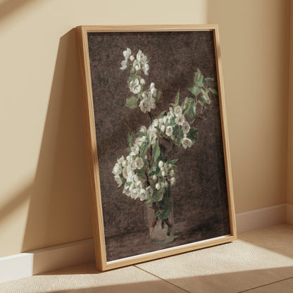 Premium Poster of Beautiful Illustration of Blossoming Flowers Posters