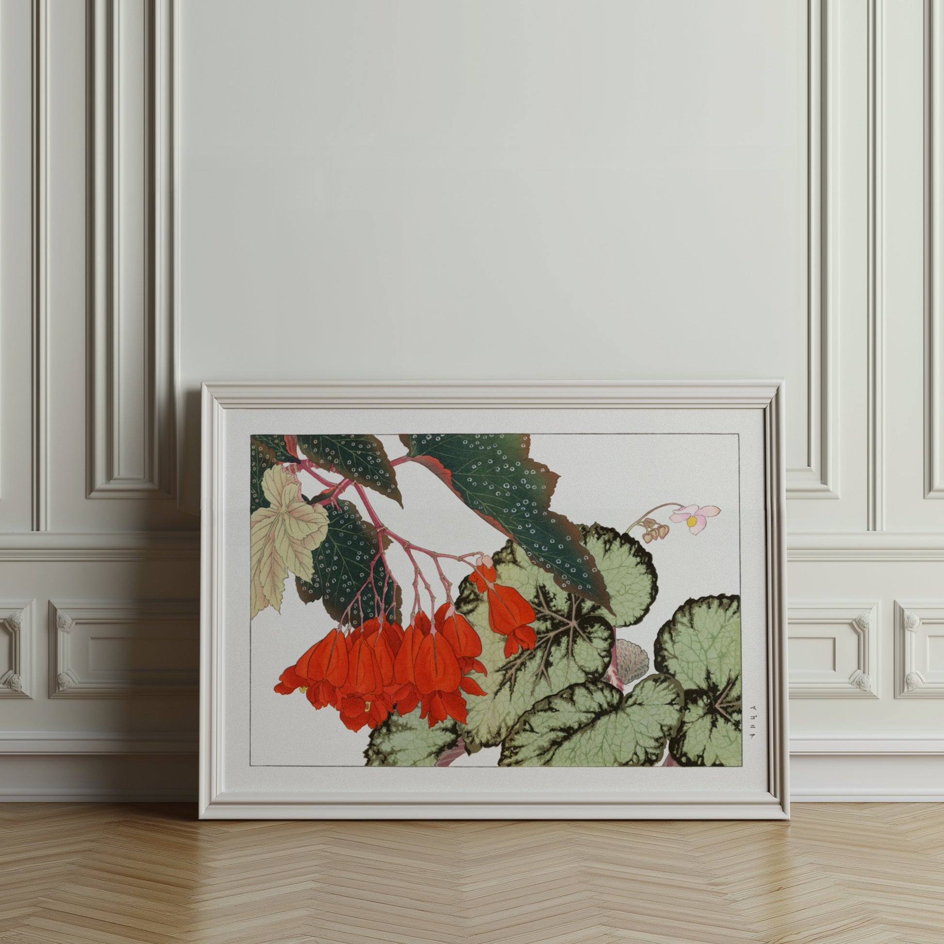 Premium Poster of Beautiful Japanese Botanical Art Design Wall Posters