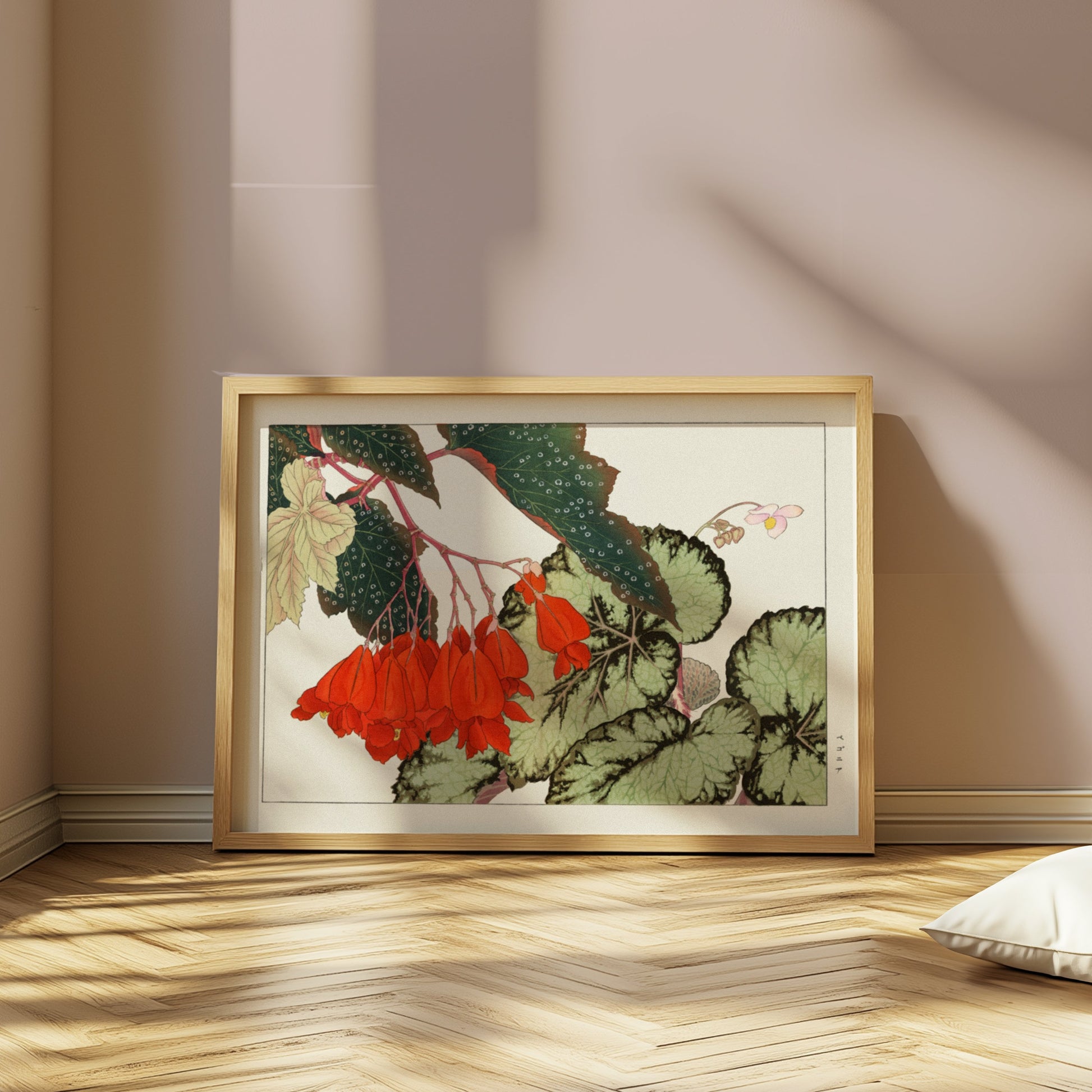 Premium Poster of Beautiful Japanese Botanical Art Design Wall Posters