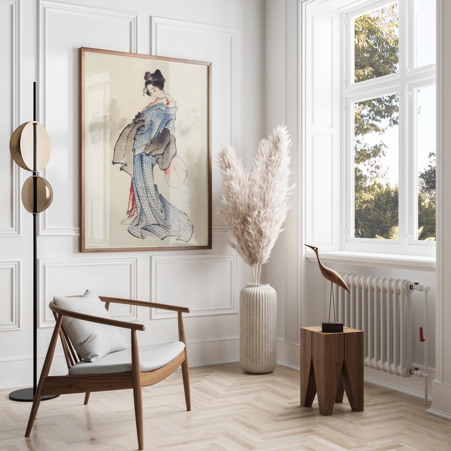Premium Poster of Beautiful Japanese Traditional Geisha Art Posters