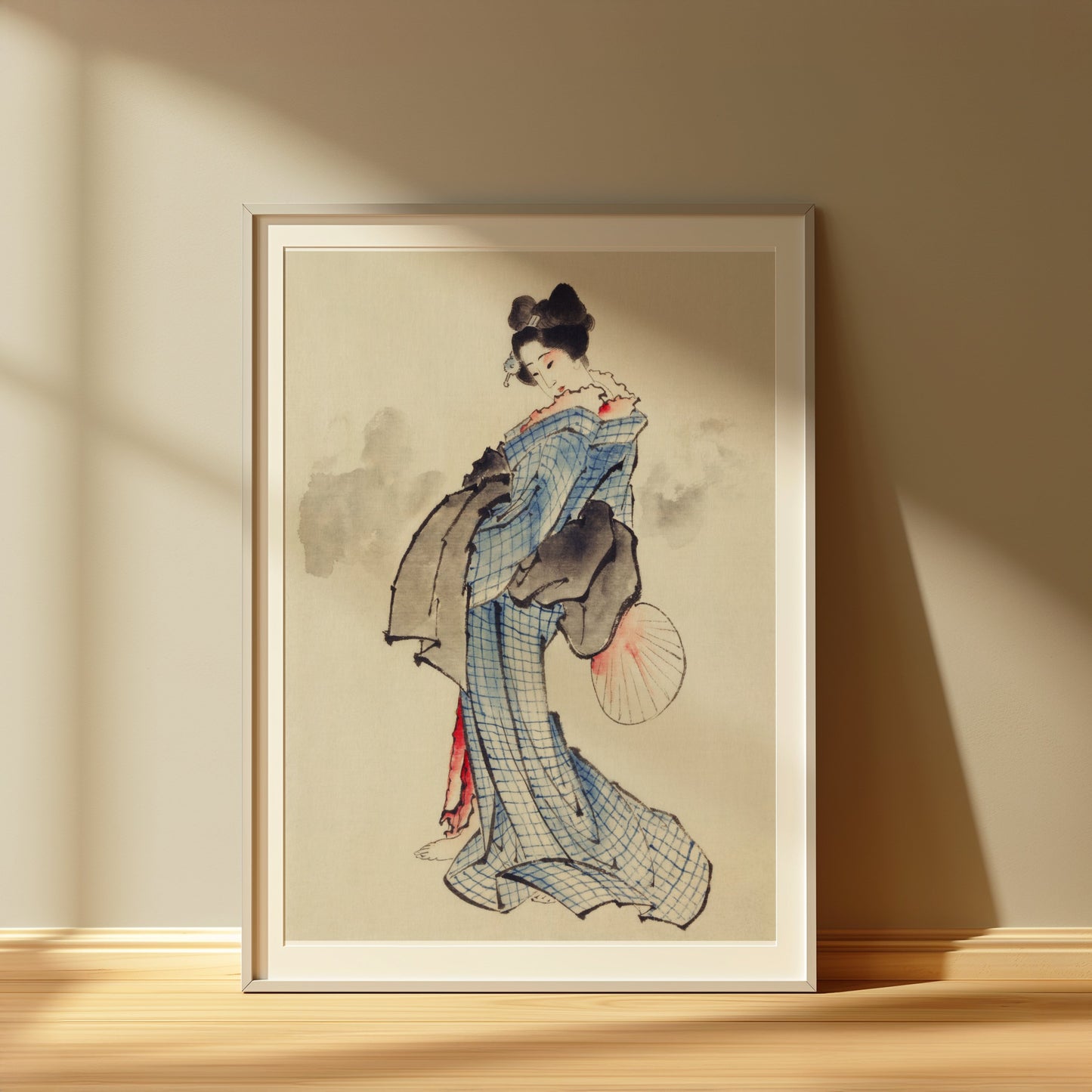 Premium Poster of Beautiful Japanese Traditional Geisha Art Posters