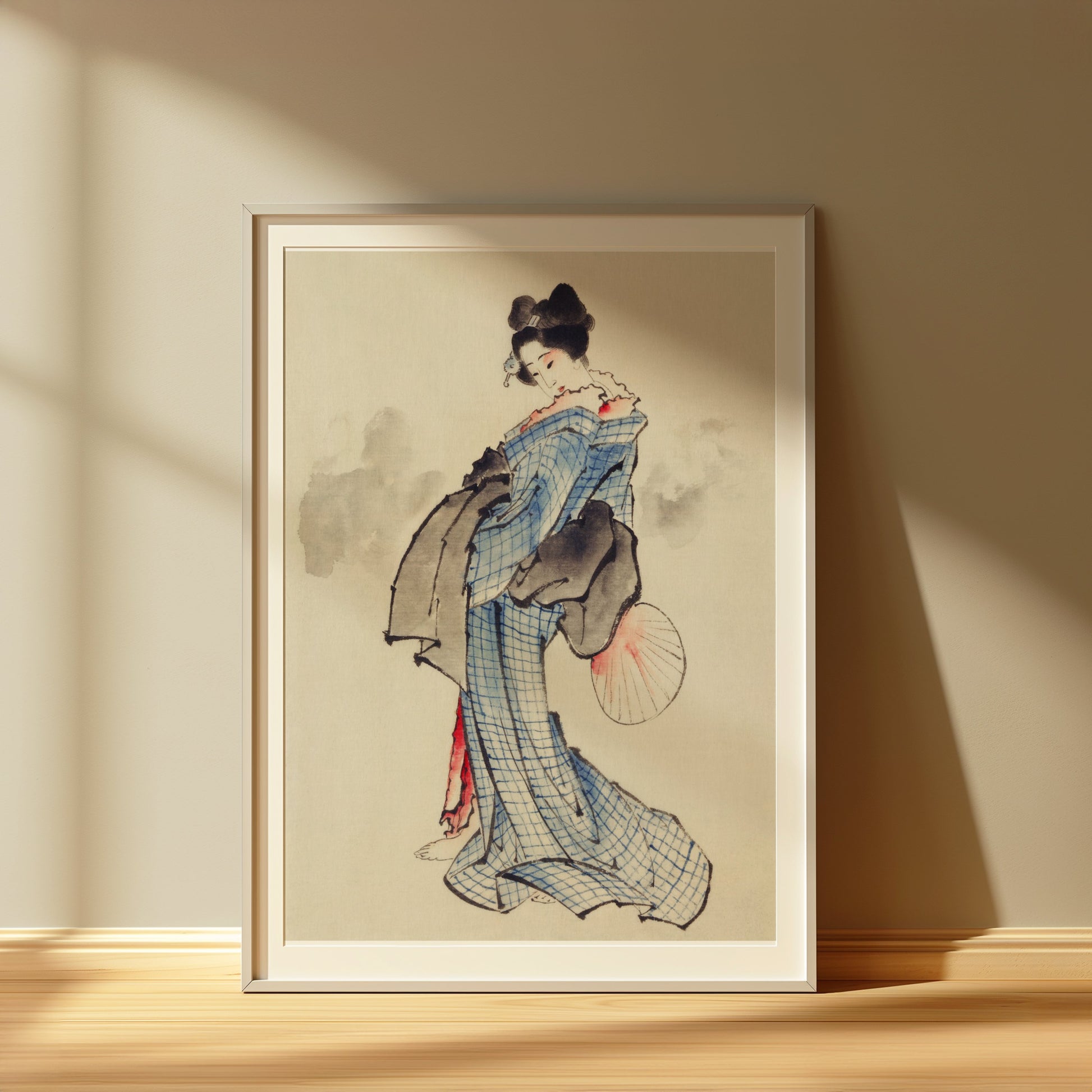 Premium Poster of Beautiful Japanese Traditional Geisha Art Posters