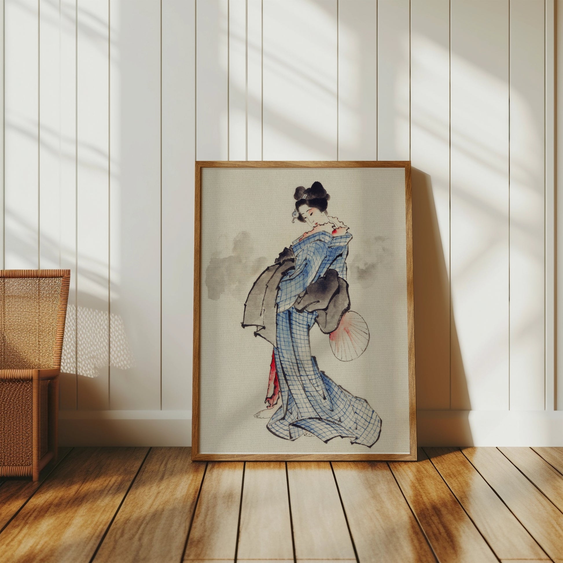 Premium Poster of Beautiful Japanese Traditional Geisha Art Posters