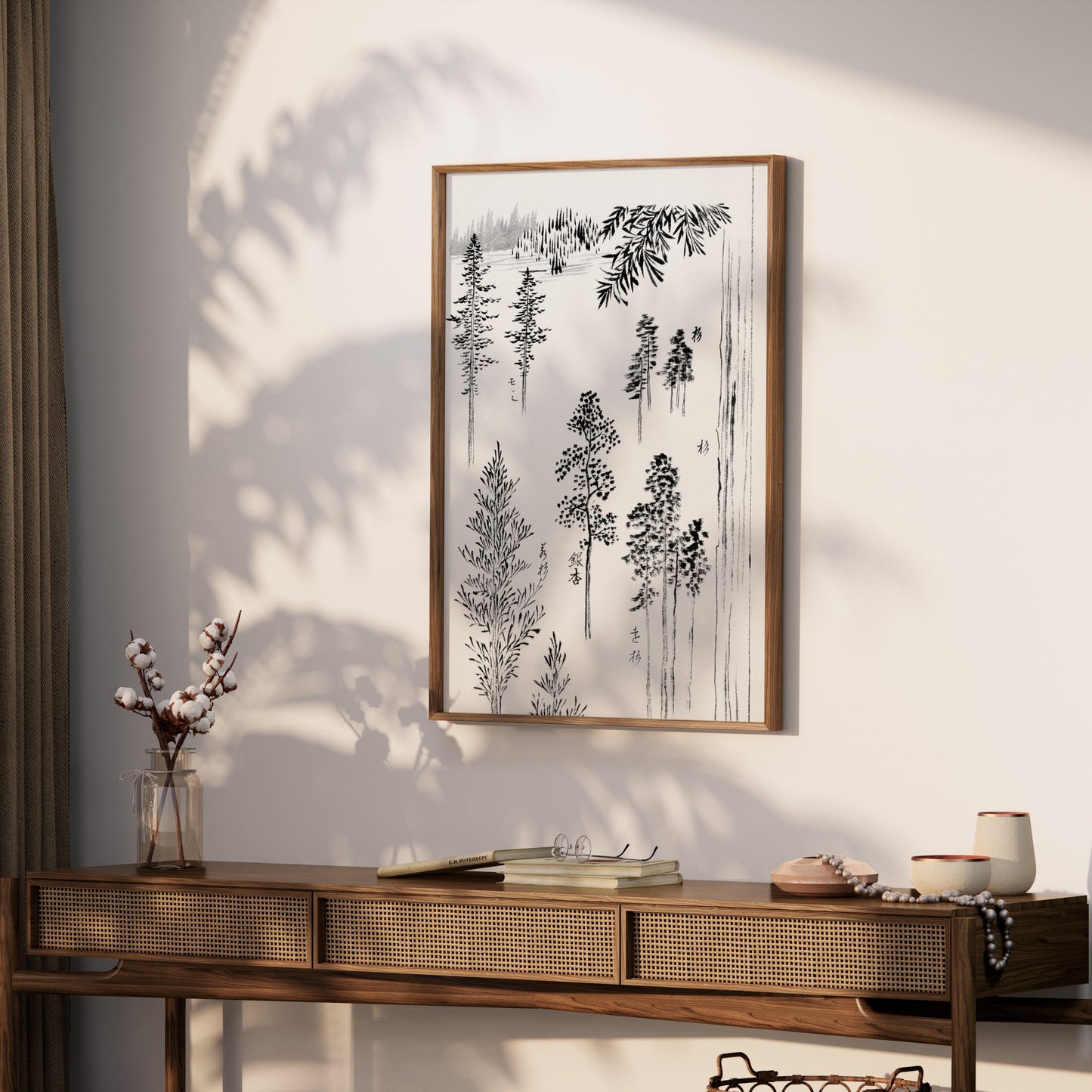 Premium Poster of Beautiful Nature Art Japanese Trees Design Posters