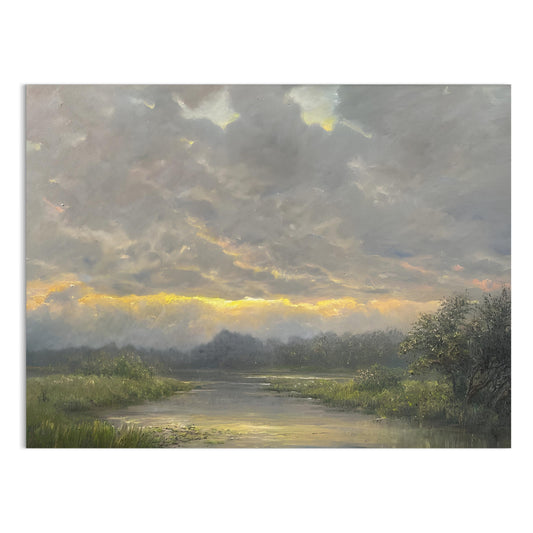 Premium Poster of Beautiful Nature Landscape Morning Sunrise Posters