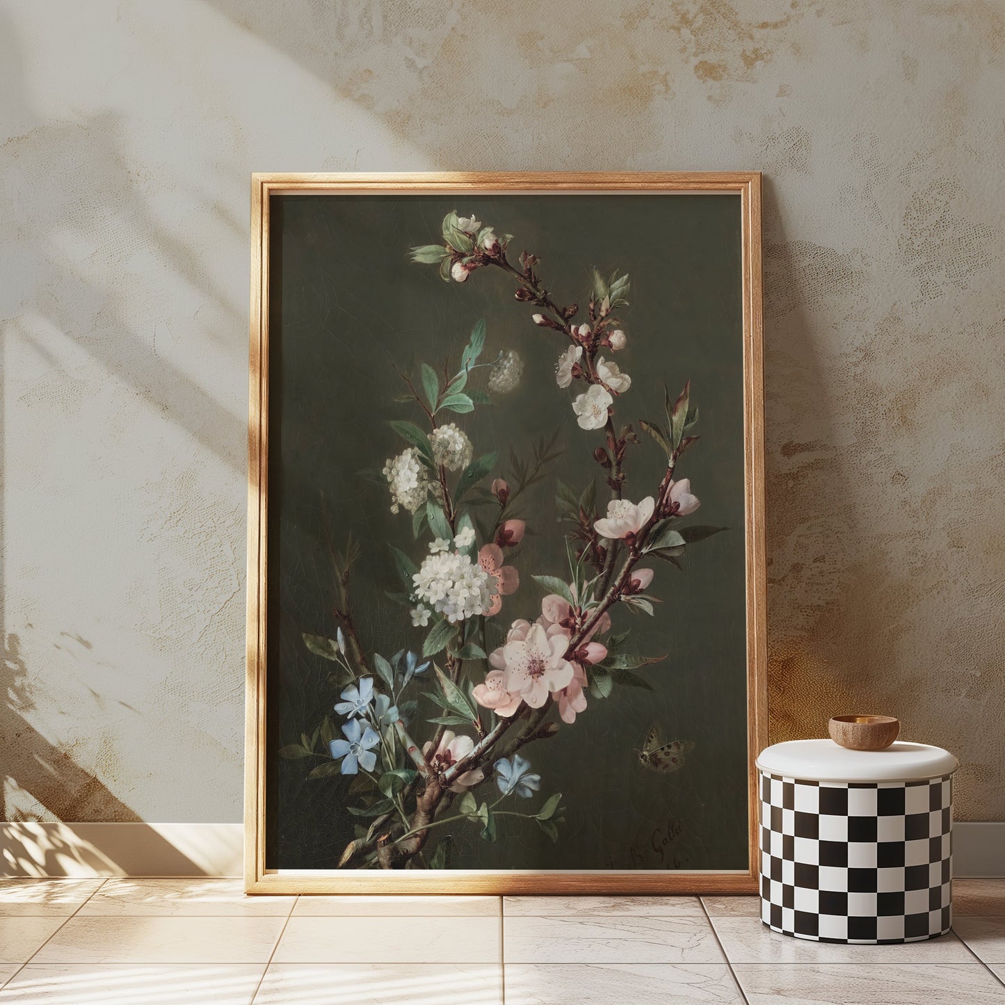 Premium Poster of Beautiful Spring Floral Arrangement Art Poster