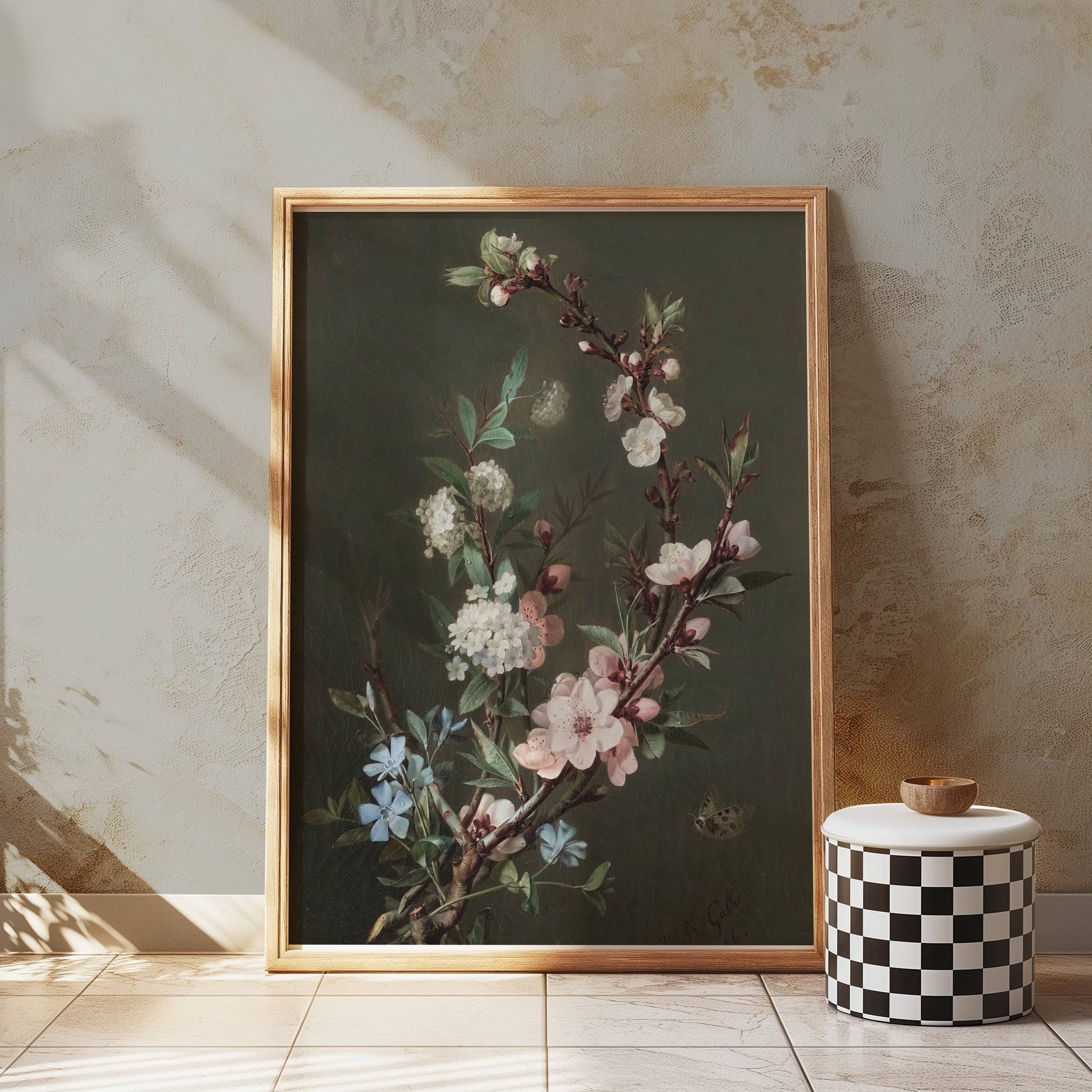 Premium Poster of Beautiful Spring Floral Arrangement Art Poster