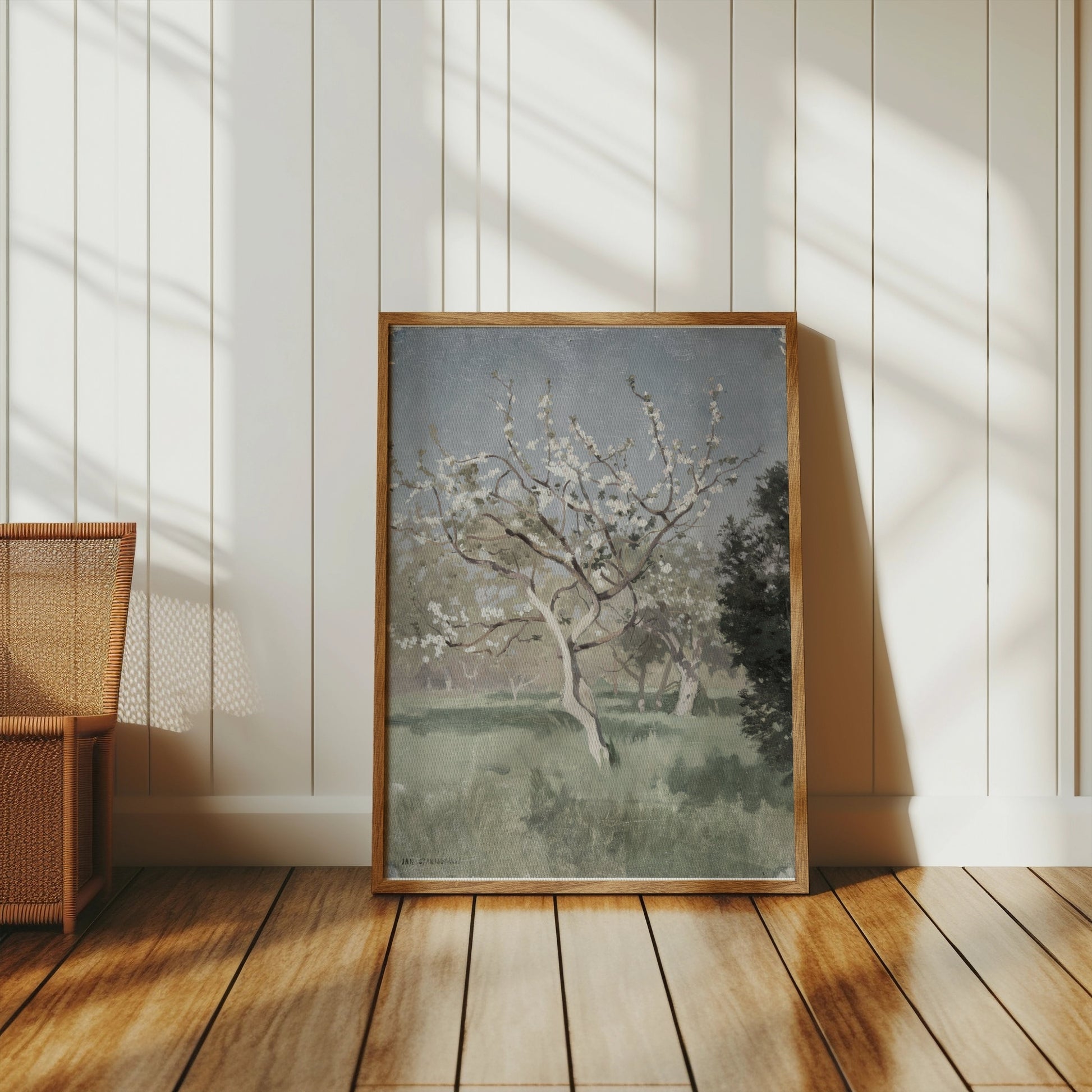Premium Poster of Beautiful Springtime Blossoming Trees Art Posters