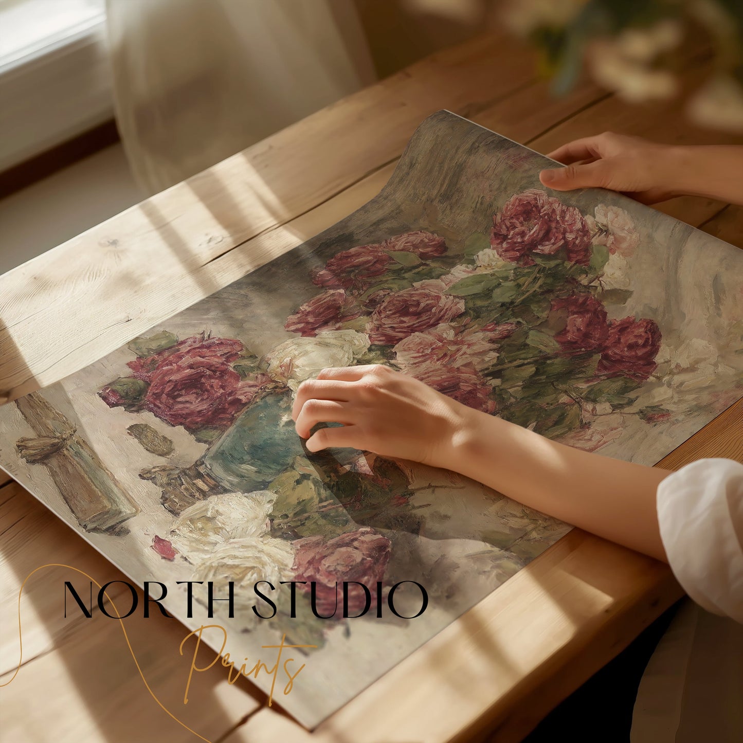 Premium Poster of Beautiful Timeless Floral Bouquet Print Art Posters