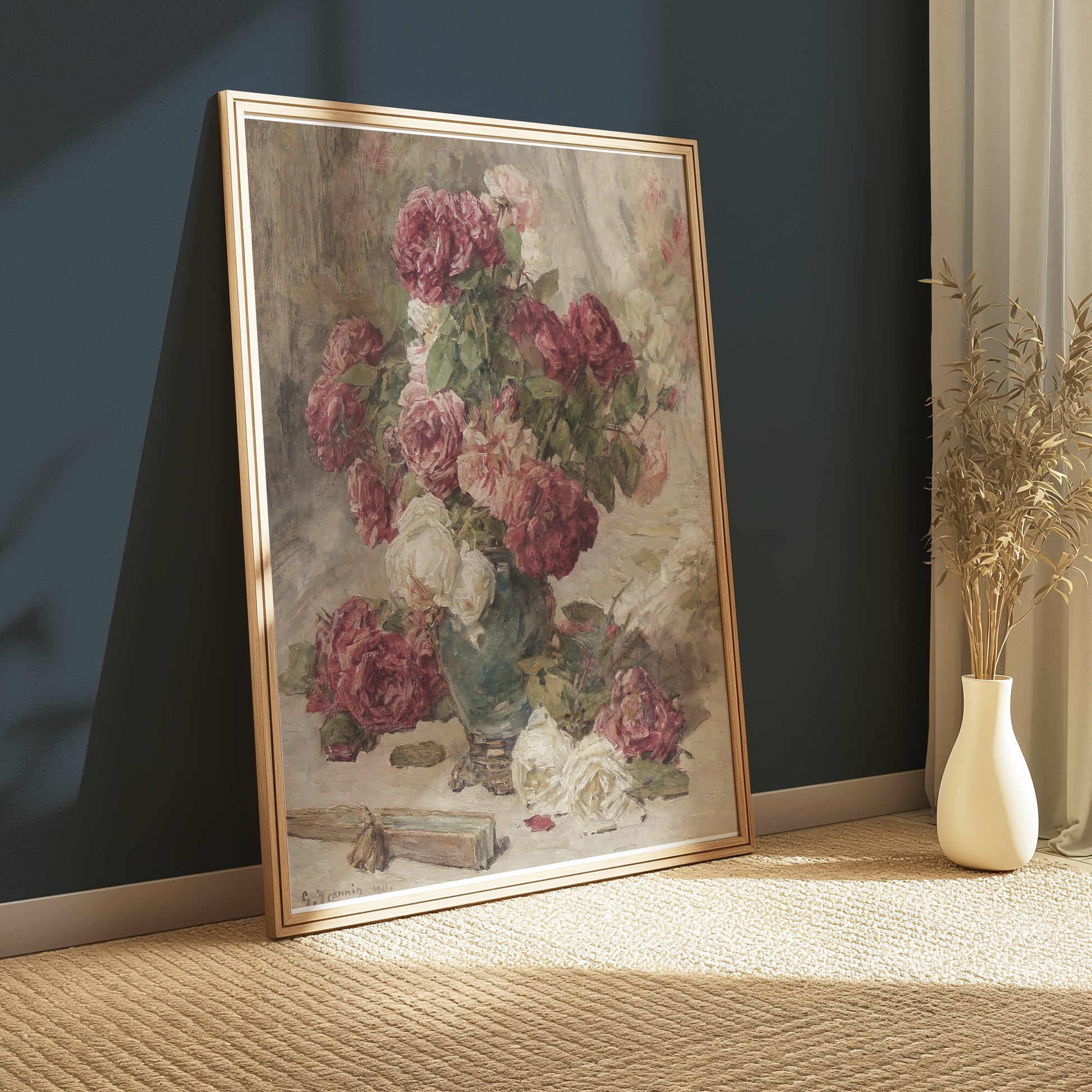 Premium Poster of Beautiful Timeless Floral Bouquet Print Art Posters