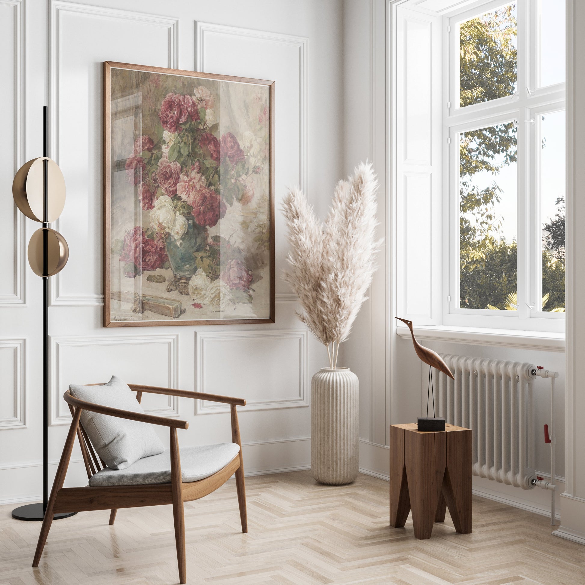 Premium Poster of Beautiful Timeless Floral Bouquet Print Art Posters