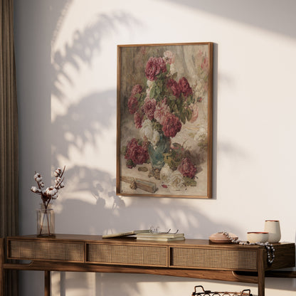 Premium Poster of Beautiful Timeless Floral Bouquet Print Art Posters
