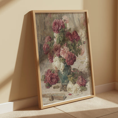Premium Poster of Beautiful Timeless Floral Bouquet Print Art Posters