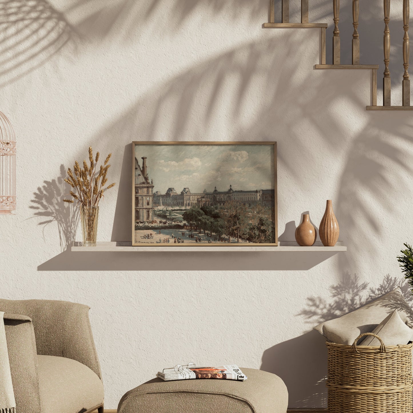 Premium Poster of Beautiful Urban Landscape of Historical Architecture Posters