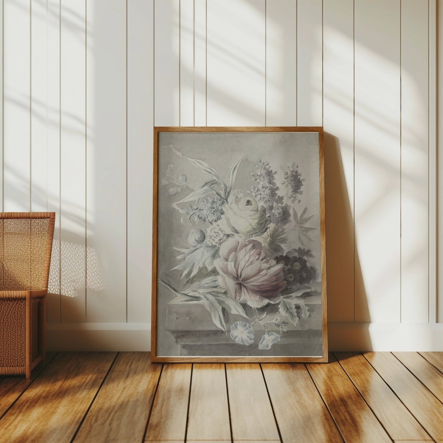 Premium Poster of Beautiful Vintage Botanical Floral Art Print Posters