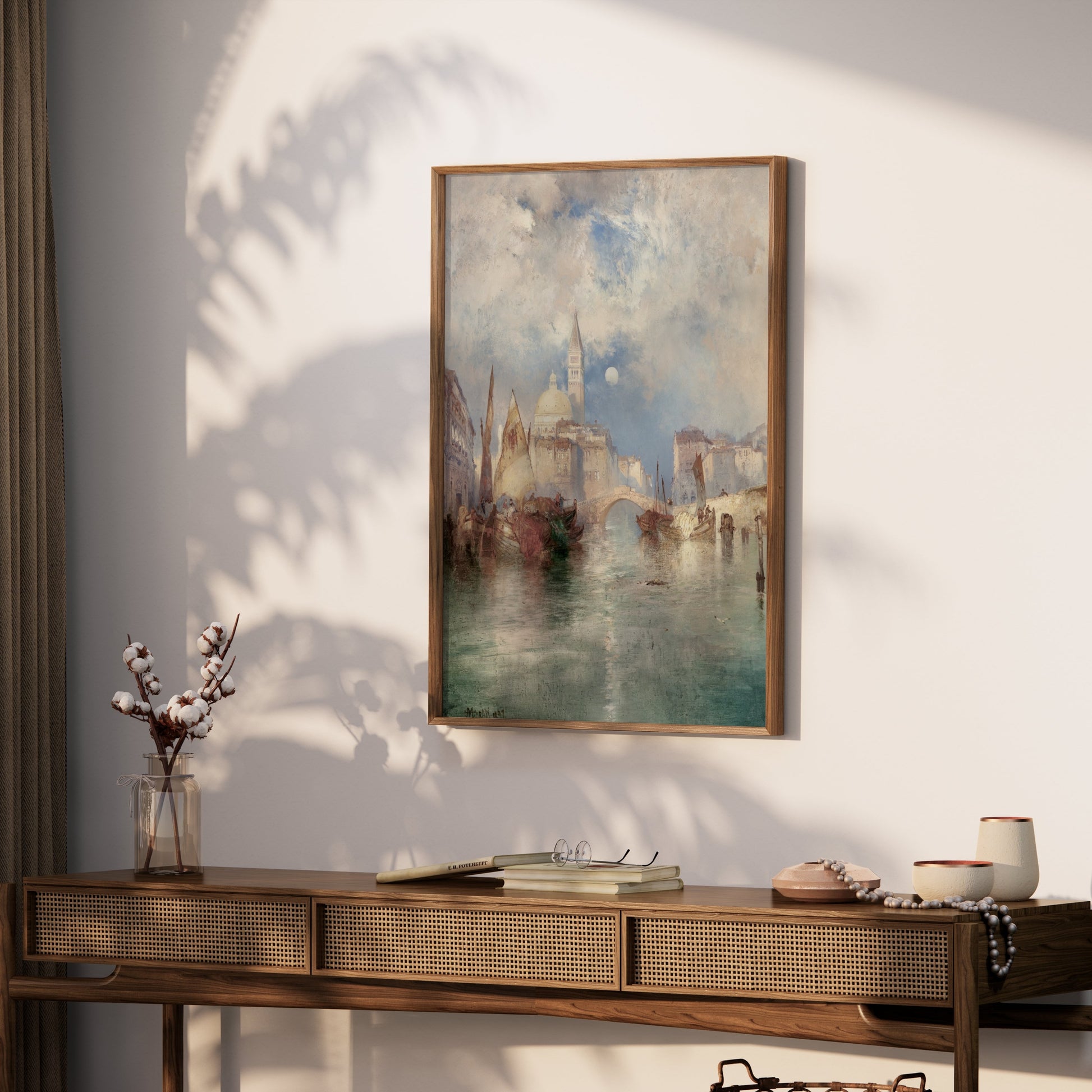 Premium Poster of Beautiful Vintage Cityscape Painting Art Posters
